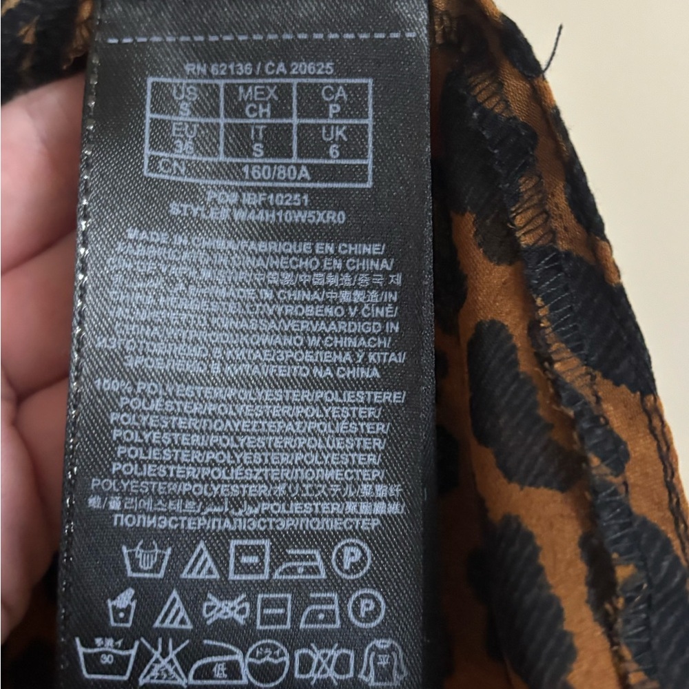 Guess Leopard Print Women's Top - Picture 4 of 4